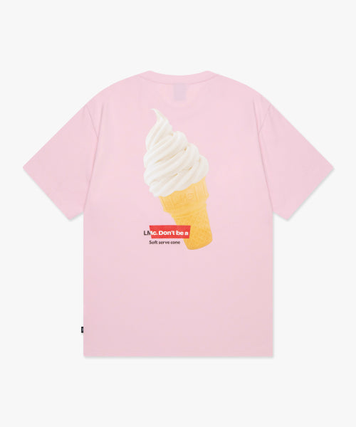 SOFT ICE CREAM TEE light pink