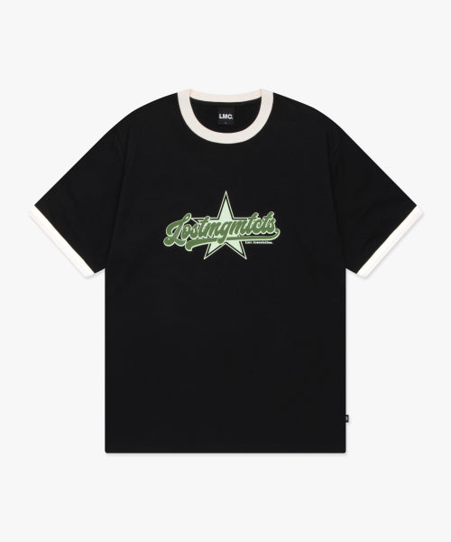 STAR RINGER TEE black