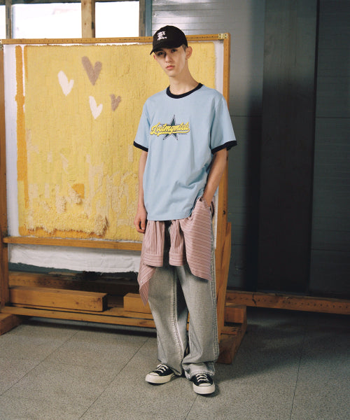 NEW CLASSIC LOGO SHEER SHIRT ivory