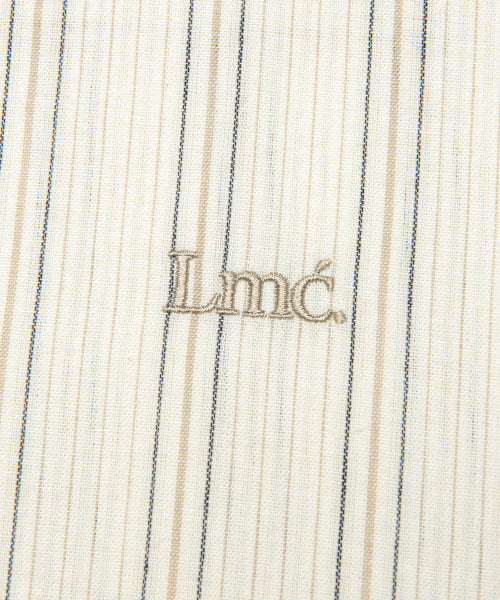 NEW CLASSIC LOGO SHEER SHIRT ivory