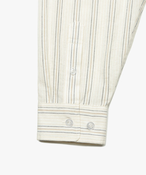 NEW CLASSIC LOGO SHEER SHIRT ivory