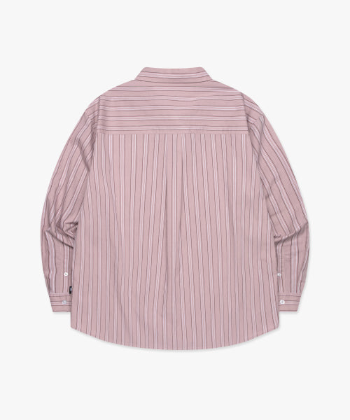 NEW CLASSIC LOGO SHEER SHIRT pink