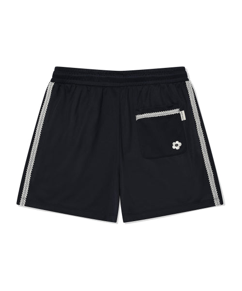 Women's track shorts dark navy
