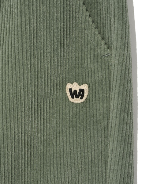 Corduroy String Shorts Green
