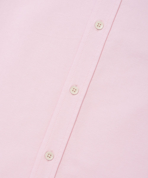 Wappen Oxford Short Sleeve Shirt Pink