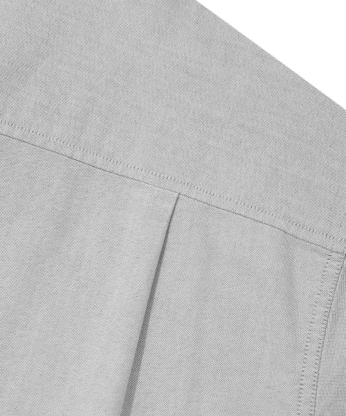 Wappen Oxford Short Sleeve Shirt Gray
