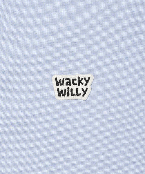 Wappen Oxford Short Sleeve Shirt Blue