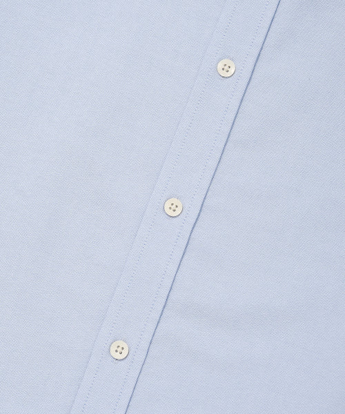Wappen Oxford Short Sleeve Shirt Blue