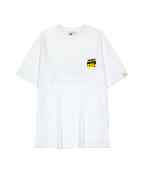 Kiki Driving Graphic Short Sleeve T-shirt White