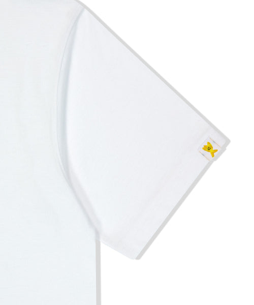 Kiki Driving Graphic Short Sleeve T-shirt White