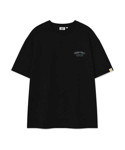 Kitchen graphic short-sleeved T-shirt black