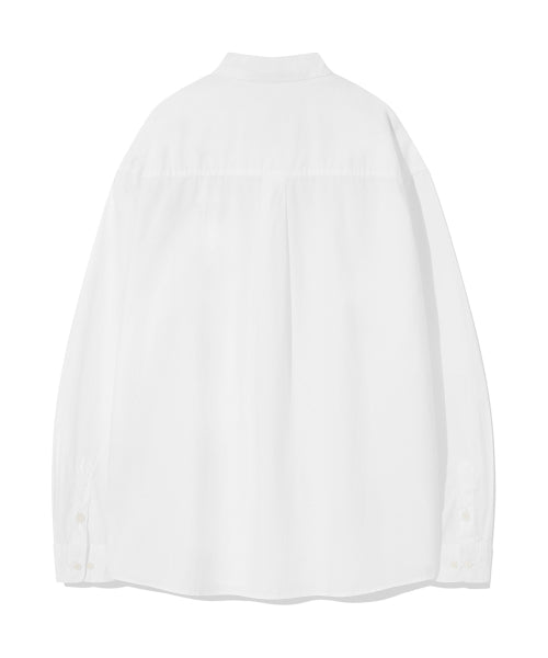 Wappen Long Sleeve Shirt White