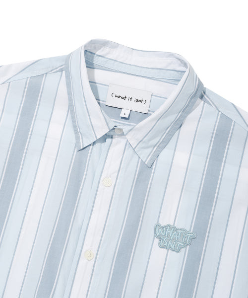 Wappen Long-Sleeved Shirt Sky Blue