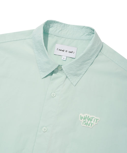 Wappen Long Sleeve Shirt Mint