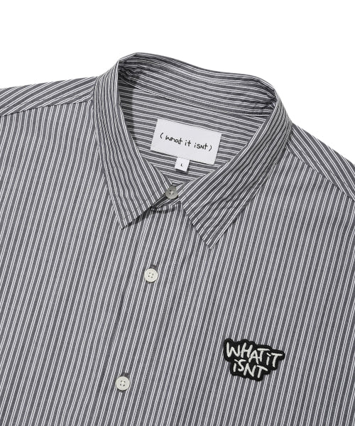 Wappen Long Sleeve Shirt Gray