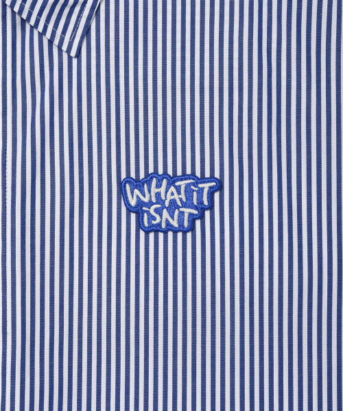 Wappen Long Sleeve Shirt Blue