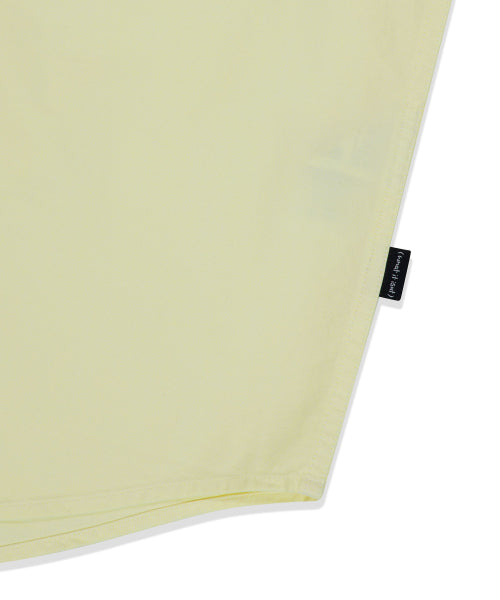 Heart Wappen Oxford Short Sleeve Shirt Yellow