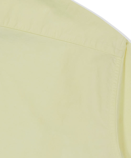 Heart Wappen Oxford Short Sleeve Shirt Yellow