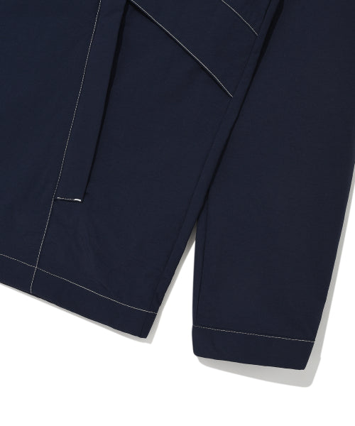 Nylon Hooded Anorak Navy