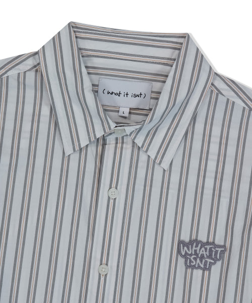 Wappen Stripe Short Sleeve Shirt Multi