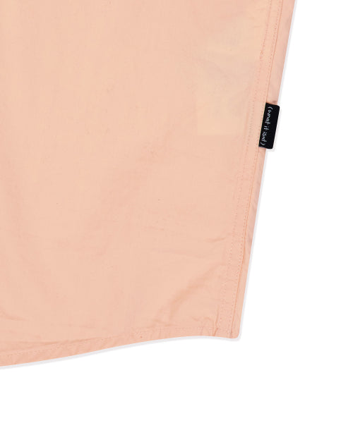 Wappen Stripe Short Sleeve Shirt Orange
