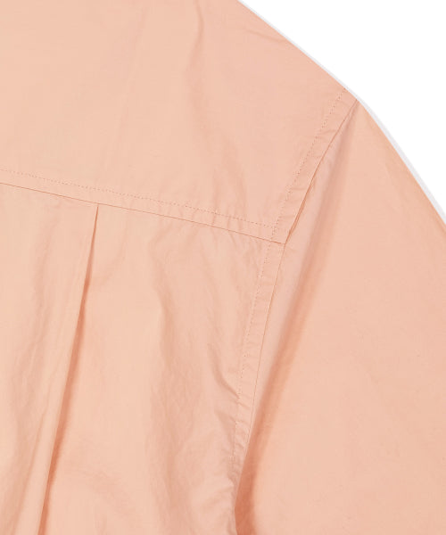 Wappen Stripe Short Sleeve Shirt Orange