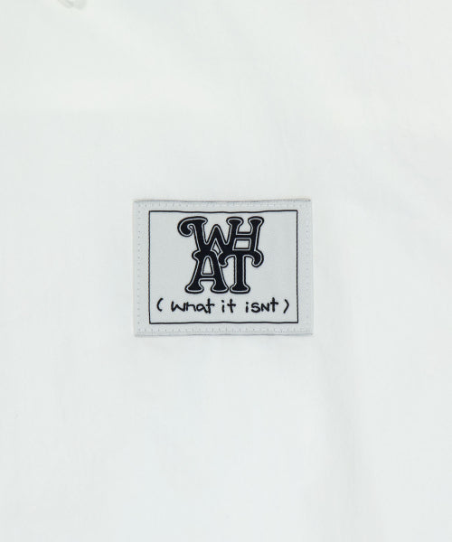 Wappen Paper Short-Sleeved Shirt White