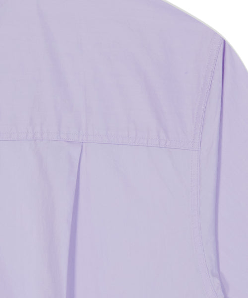 Wappen Paper Short-Sleeved Shirt Purple