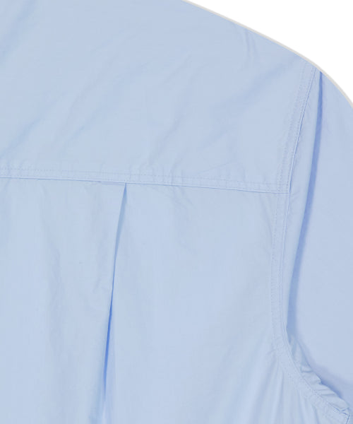 Wappen Paper Short-Sleeved Shirt Light Blue