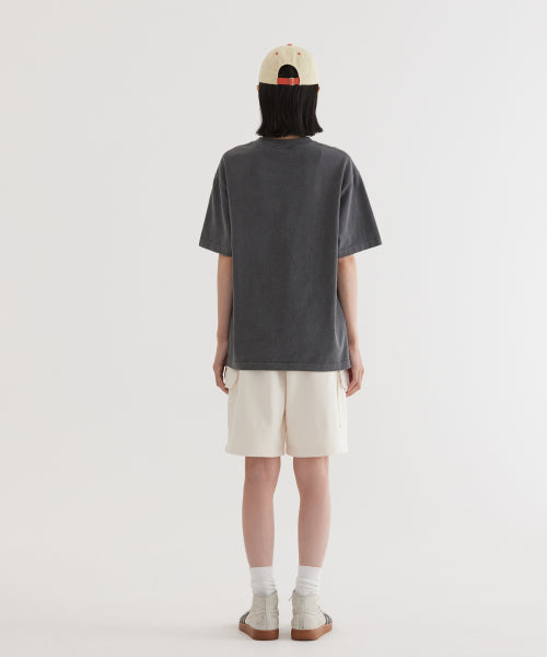 REGULAR-FIT AUTHENTIC LOGO SWEAT CARGO SHORTS