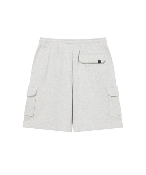 REGULAR-FIT AUTHENTIC LOGO SWEAT CARGO SHORTS