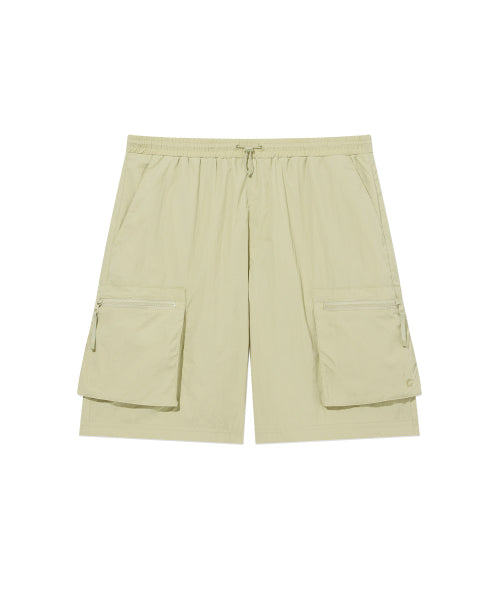 REGULAR-FIT TECH NYLON CARGO SHORTS