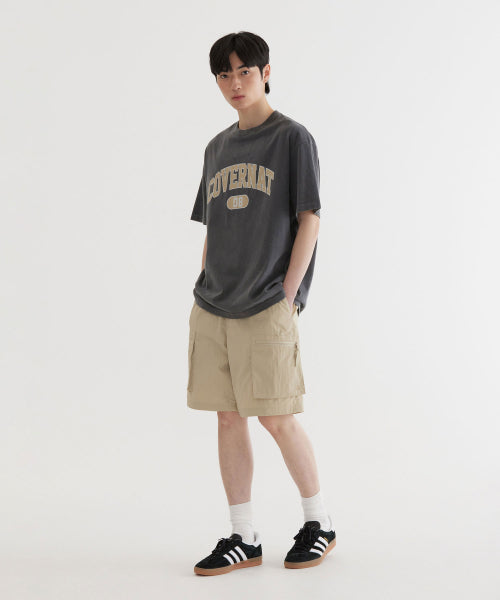 REGULAR-FIT TECH NYLON CARGO SHORTS