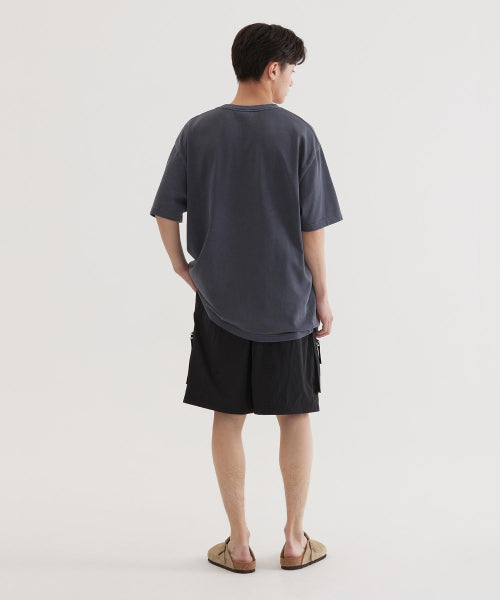 REGULAR-FIT TECH NYLON CARGO SHORTS