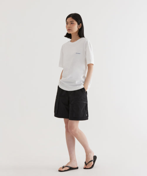 REGULAR-FIT TECH NYLON CARGO SHORTS