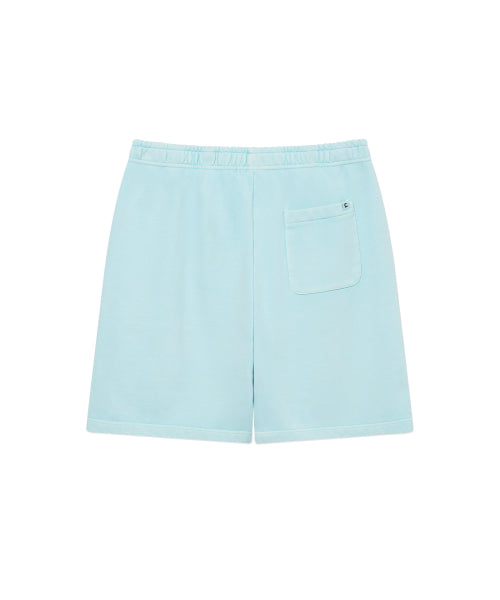 REGULAR-FIT SMALL AUTHENTIC LOGO DYING SWEAT SHORTS