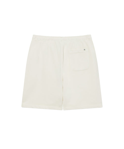 REGULAR-FIT SMALL AUTHENTIC LOGO DYING SWEAT SHORTS