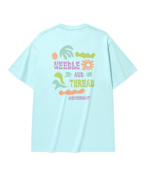 DOODLE TROPICAL GRAPHIC T-SHIRT