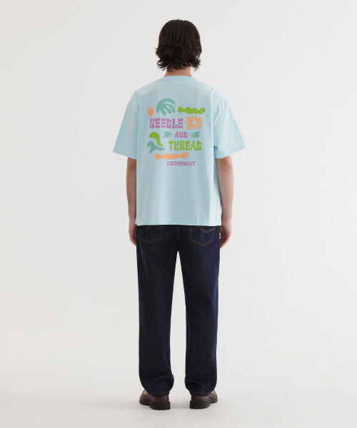 DOODLE TROPICAL GRAPHIC T-SHIRT