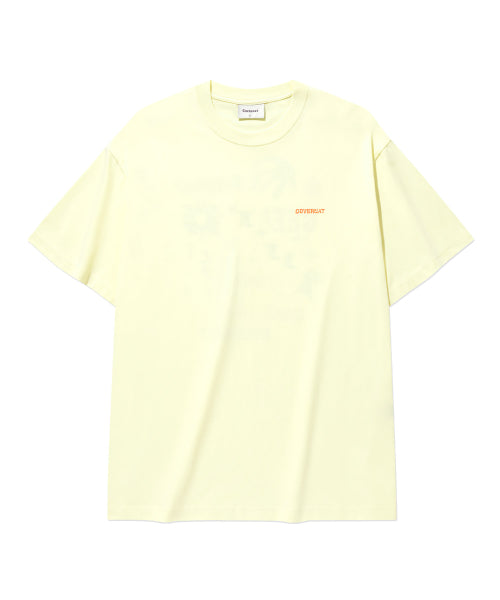 DOODLE TROPICAL GRAPHIC T-SHIRT