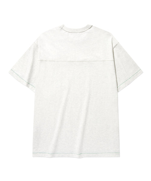 PAINTING GRAPHIC CUT LINE T-SHIRT