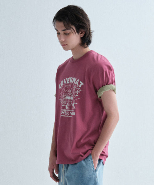 VOLUME CAR GRAPHIC T-SHIRT