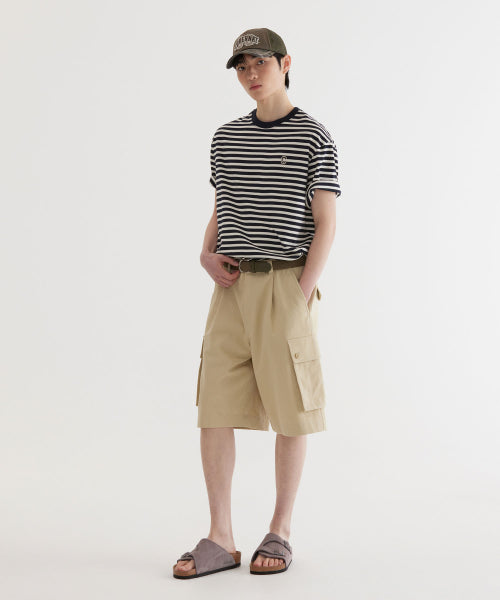 BASIC STRIPE T-SHIRT