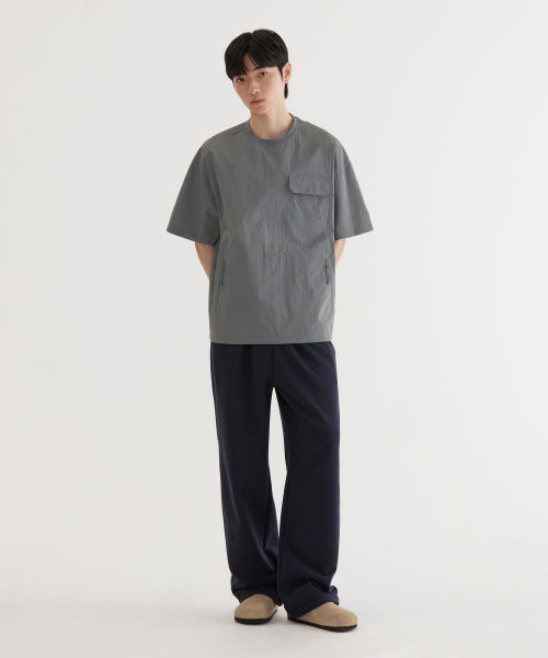 TECH NYLON UTILITY T-SHIRT