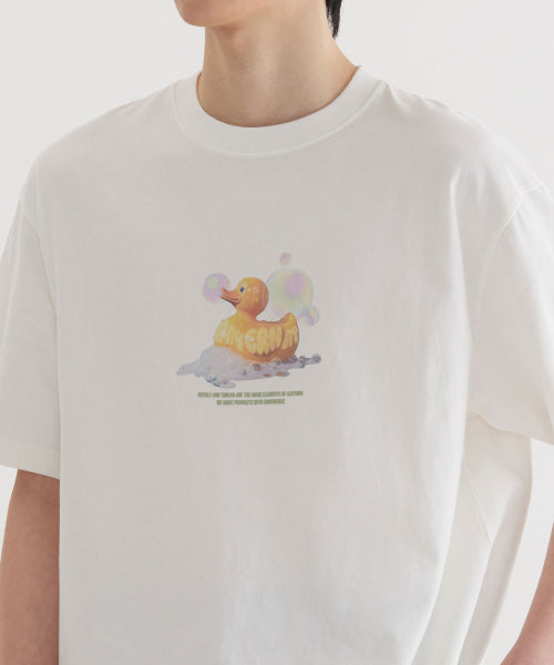 BUBBLE RUBBER DUCK GRAPHIC T-SHIRT