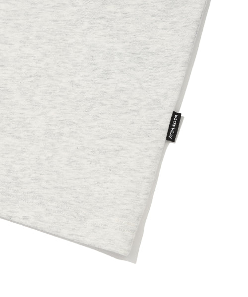 Archie typo short-sleeved T-shirt light gray