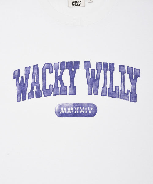 Archie typo short-sleeved T-shirt white