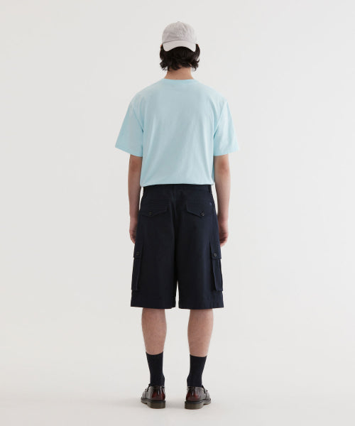 COTTON BERMUDA CARGO SHORTS