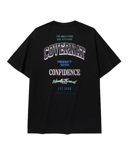 MULTI LOGO TYPOGRAPHIC T-SHIRT