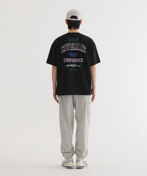 MULTI LOGO TYPOGRAPHIC T-SHIRT